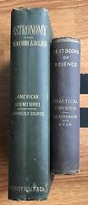 Two Old Science Text Books / PRACTICAL PHYSICS 1885 / ASTRONOMY 1887