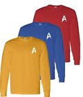 Star Trek T-Shirt - Short Sleeve and Long Sleeve - 3 colors - Sm-5XL