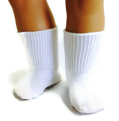 White Knit Sport Socks made for 18 inch American Girl Dolls Accessories