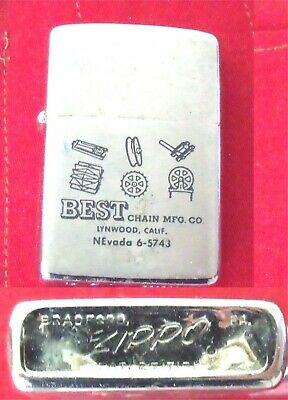 Zippo Cigarette Lighter 1965 Best